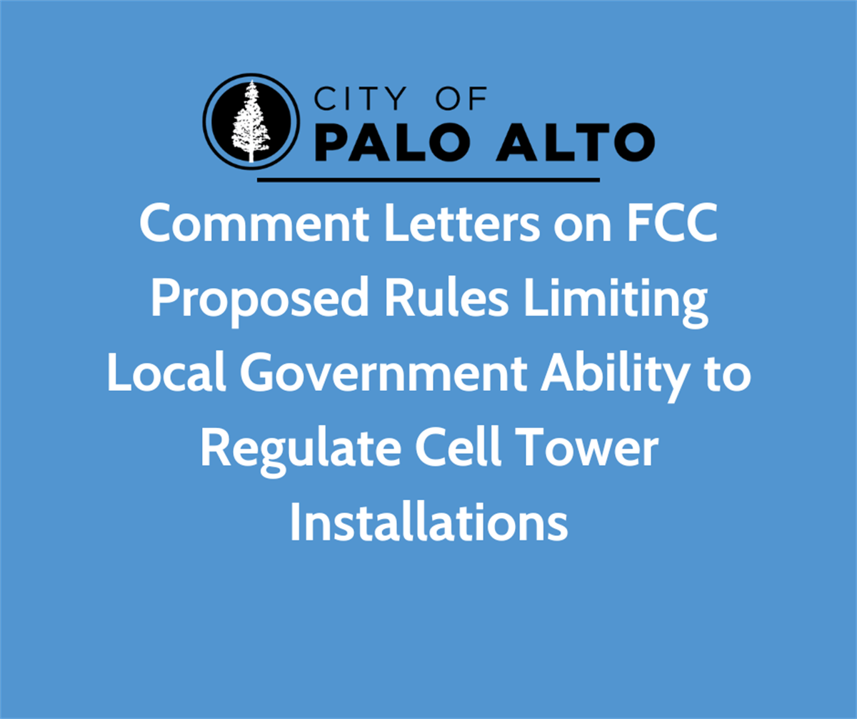 Coalition Comments on FCC Proposed Rules Regarding Cell Towers – City ...