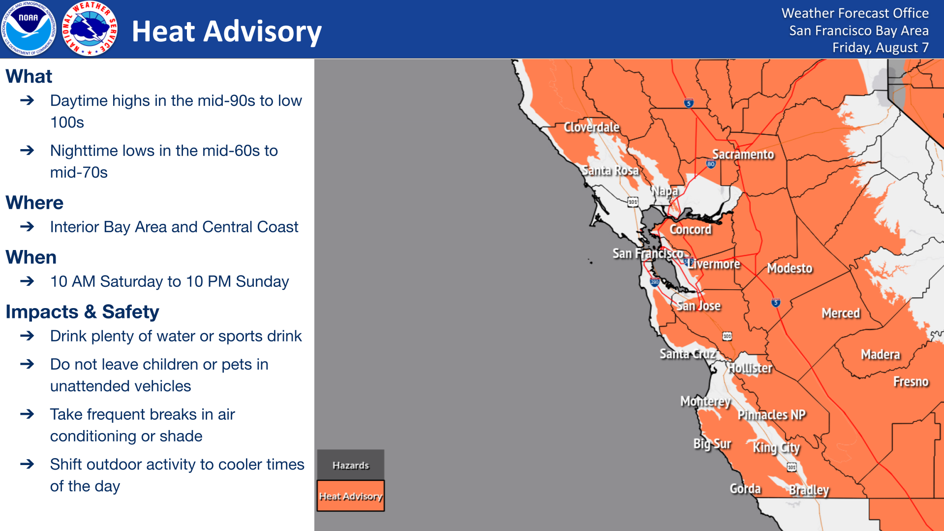 Aug 7 Heat Update