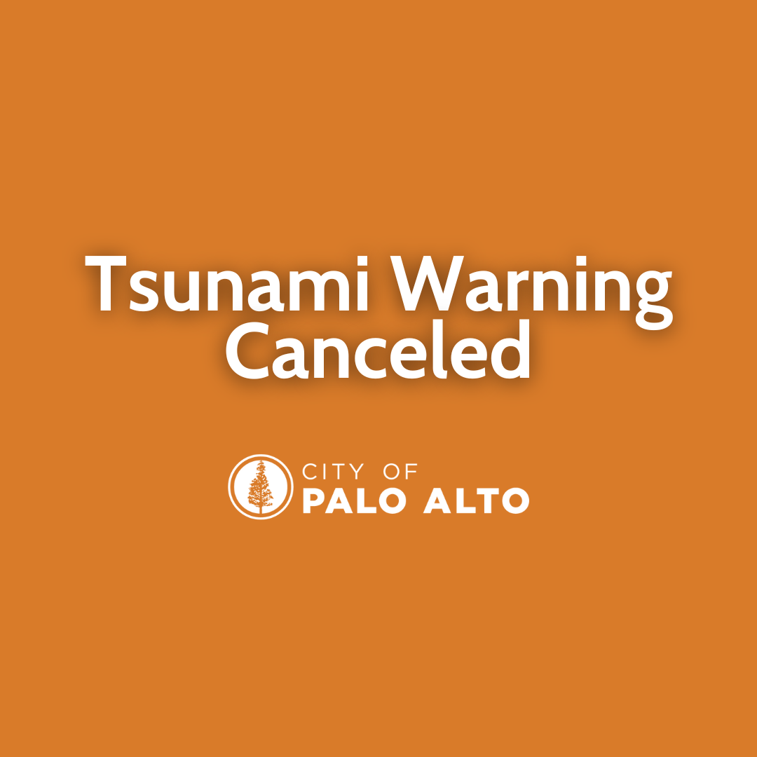 Tsunami warning palo alto
