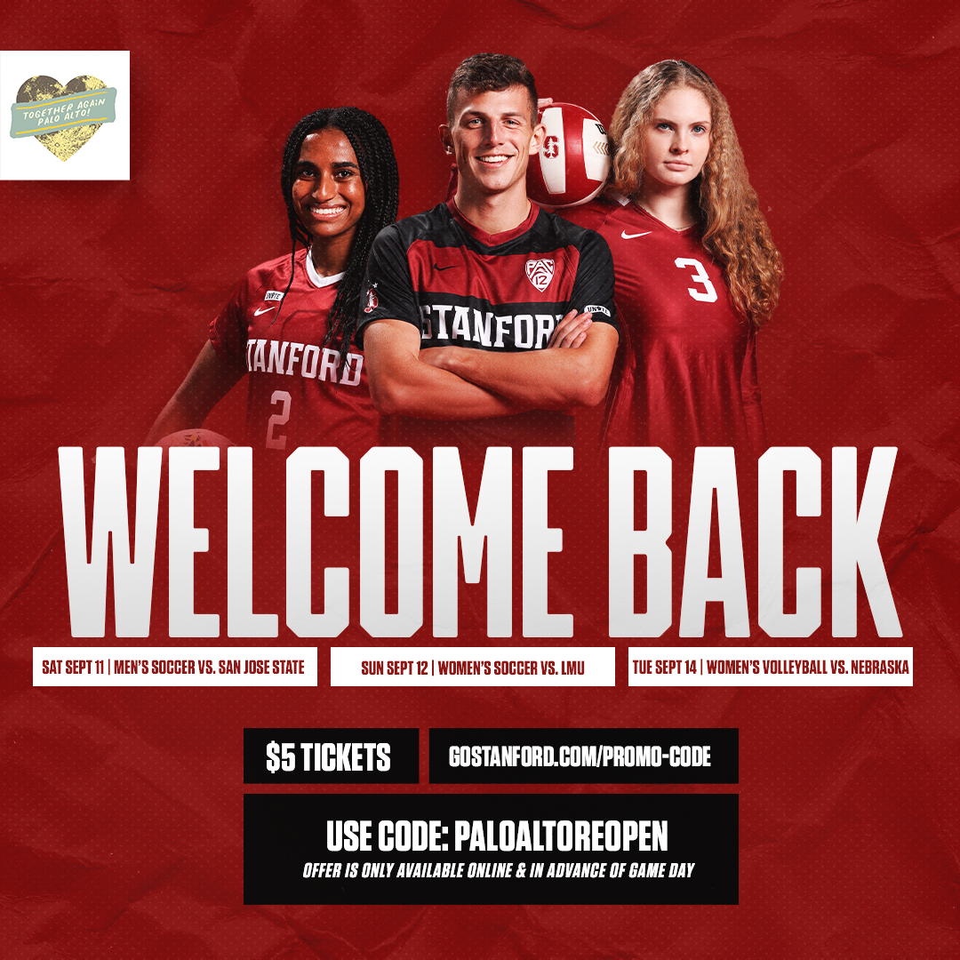 Welcome Back Stanford Athletics