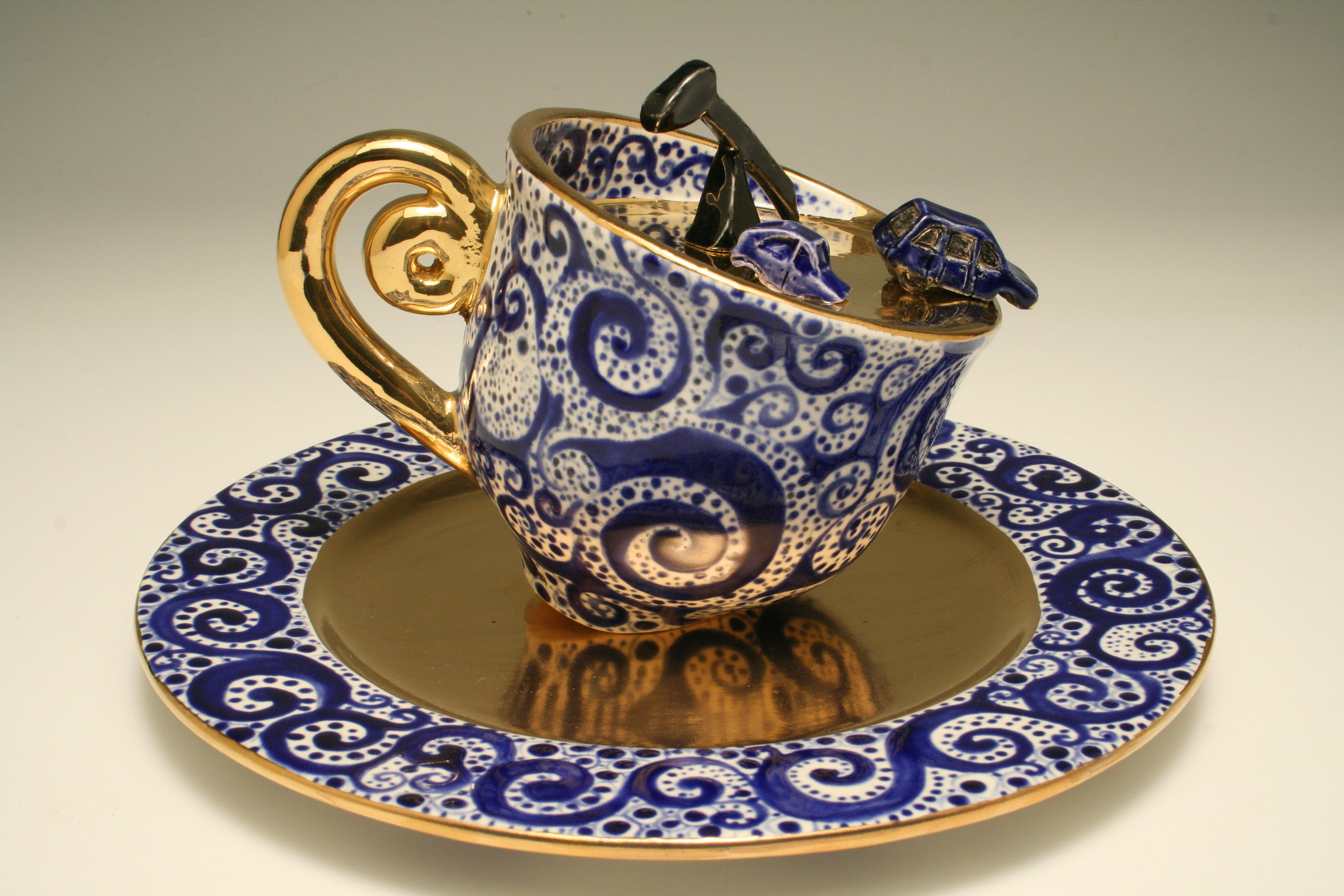 ceramic teacup