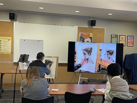 Artist Demonstration with Eric Fei Guan in 2024