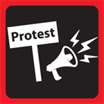 civil disturbance graphic image