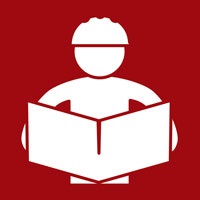 volunteer cartoon image wearing helmet holding a map