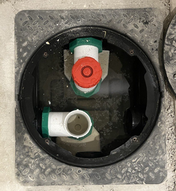 View of interior of HGI