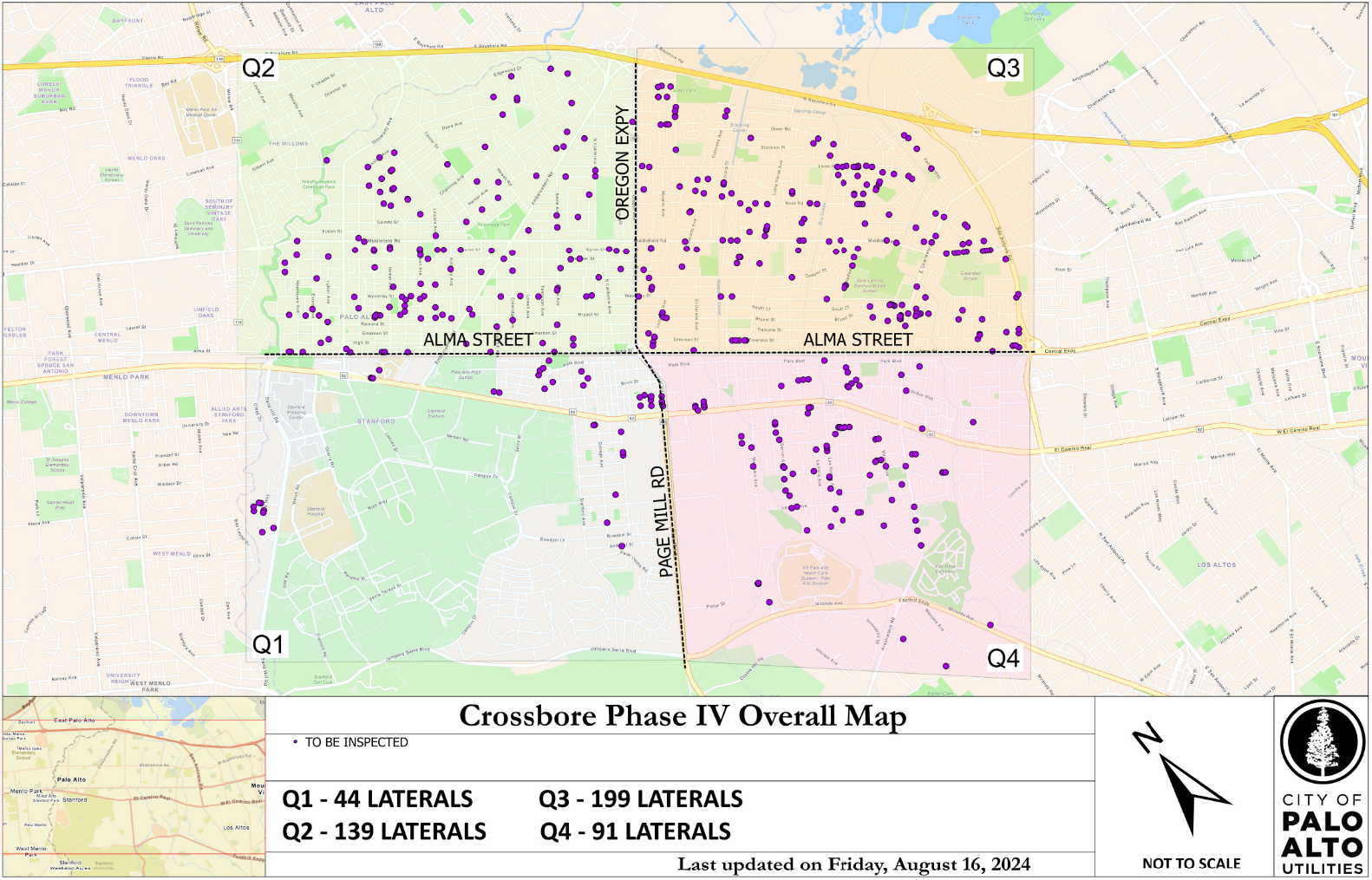 Crossbore map