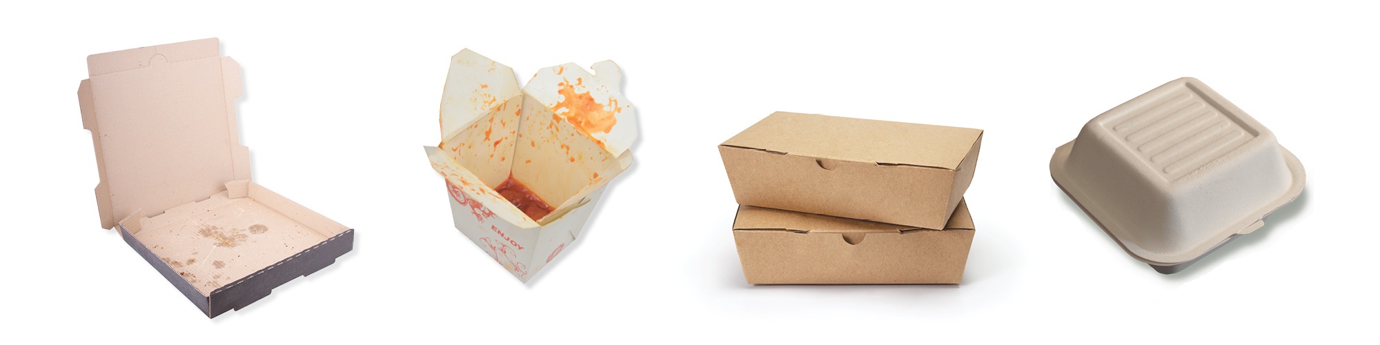 Pizza box, chines food carton, paper takeout box, paper clamshell