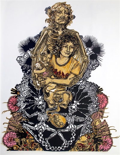Memento Mori 2, 2016, by Caledonia Curry Memento Mori by Caledonia Curry