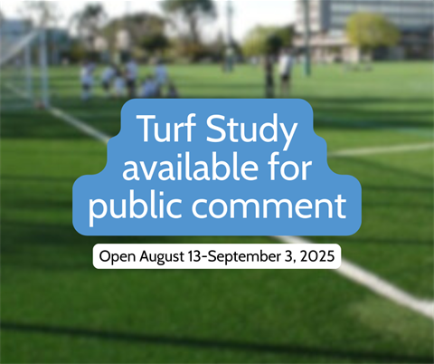 Turf Study available for public comment - August 13-September 3