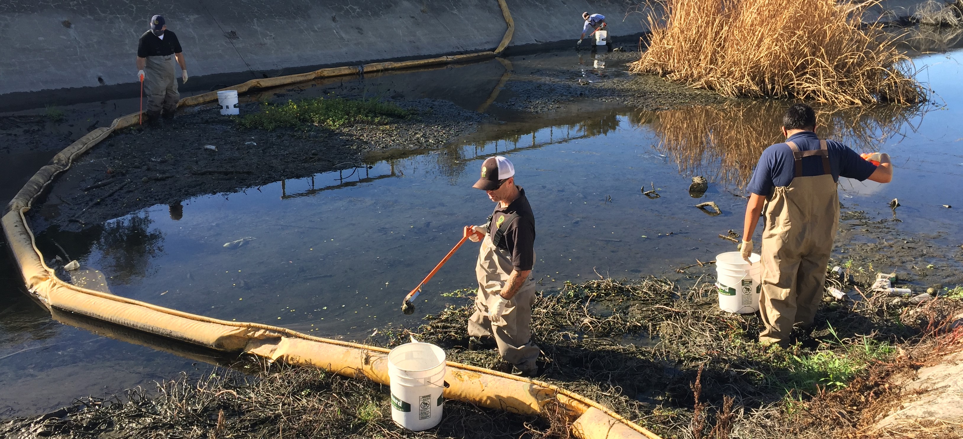 Trash Boom Maintenance