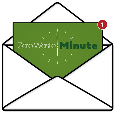 Zero Waste Minute envelope