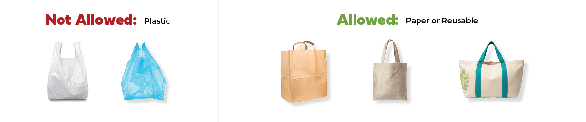 Carryout Bag Examples