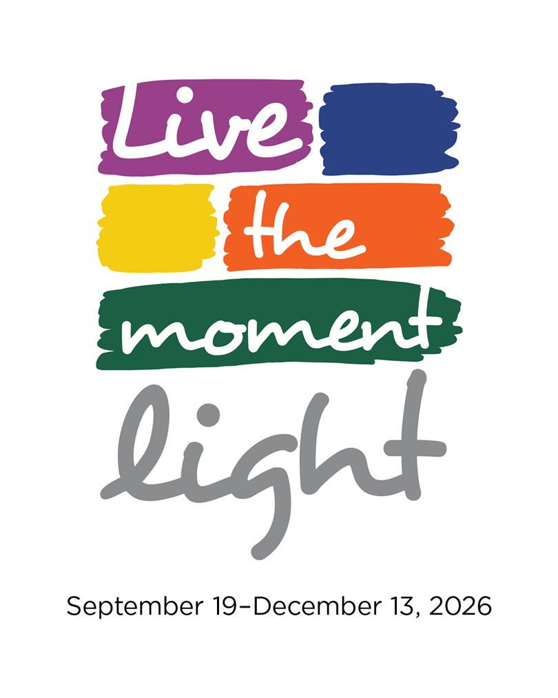 Live the moment light logo